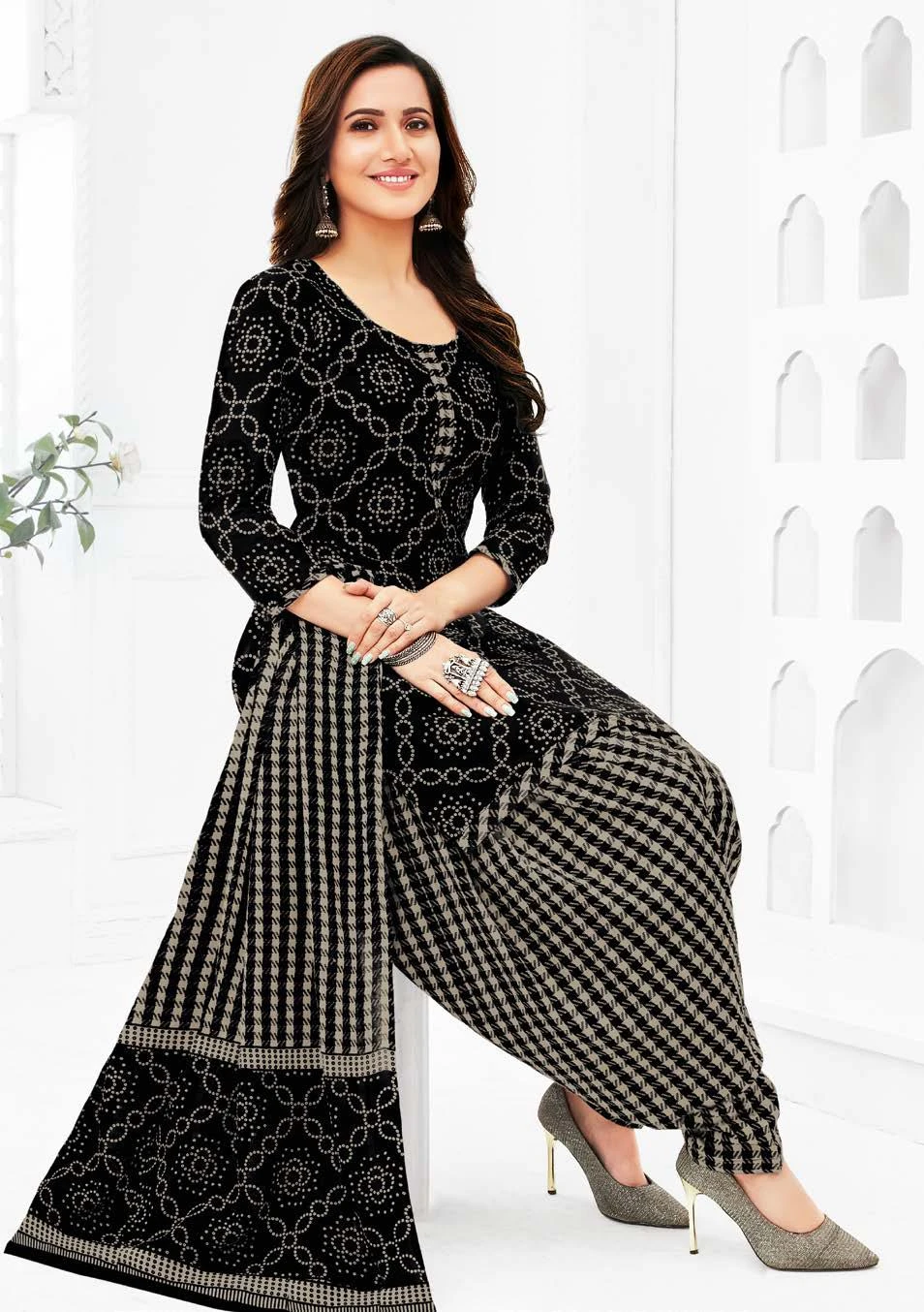 Ganpati Vaishali Vol 8 Pure Cotton Wholesale Salwar Suit Catalog — Wholesale Salwar Suits, Ganpati wholesale from Surat — view 11